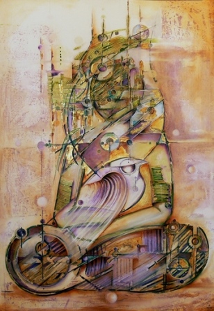 In each pray, every bit of my body, was a flying piece